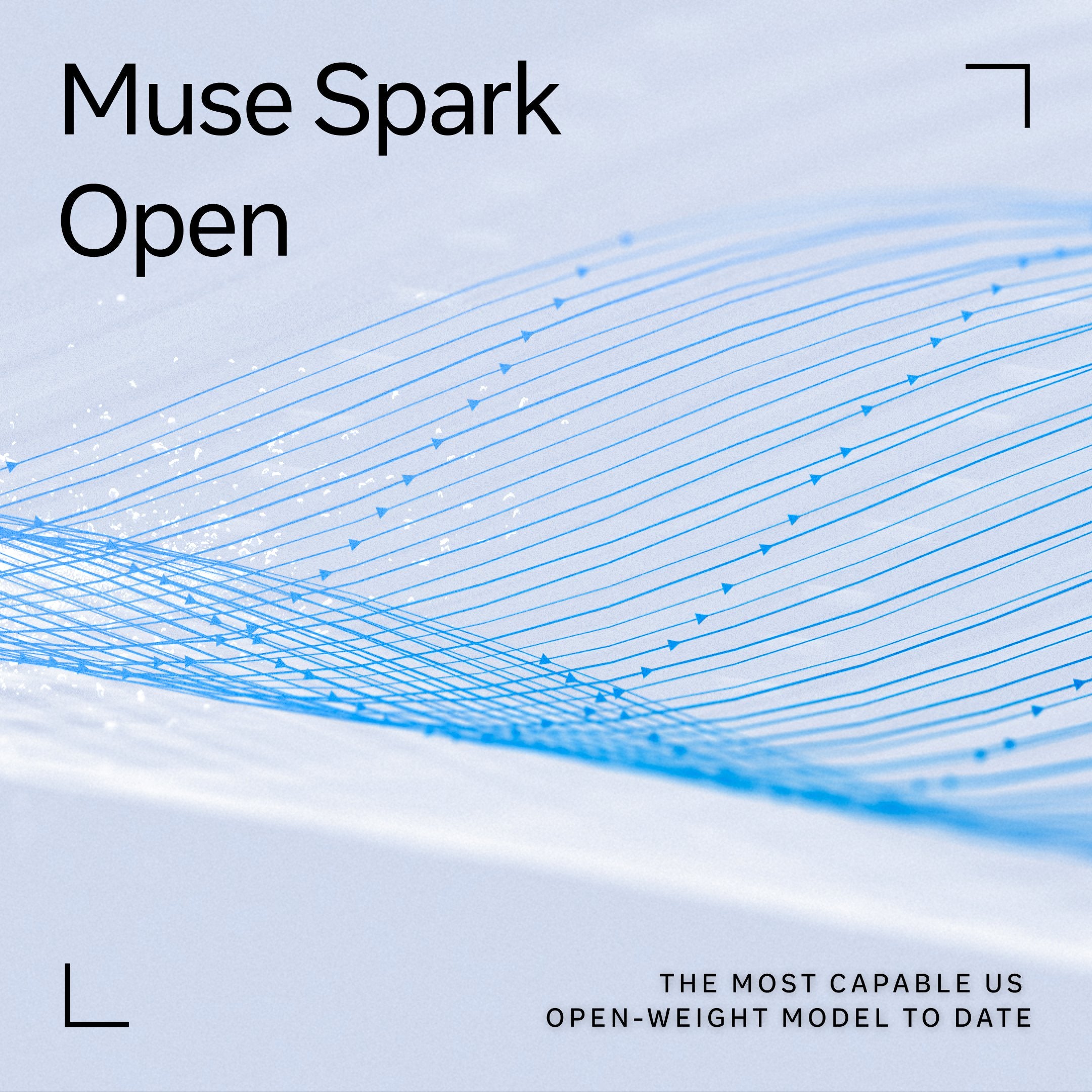 Meta 发布开源权重模型 Muse Spark Open，816B 参数、1M 上下文
