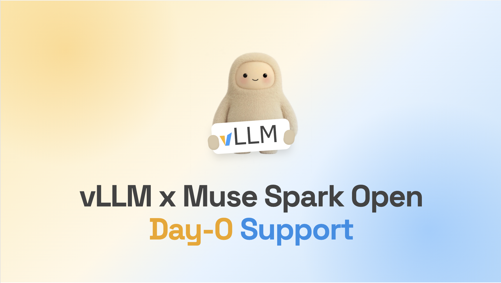 vLLM 提供 Muse Spark Open Day 0 支持