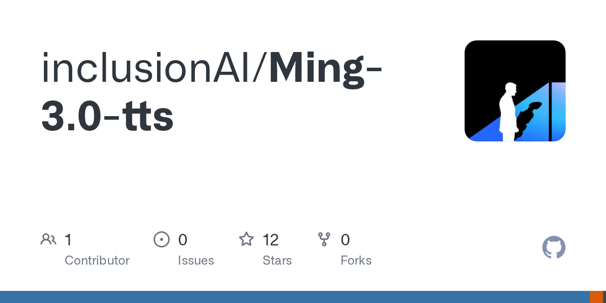 蚂蚁 inclusionAI 开源 Ming-3.0-tts 语音合成模型